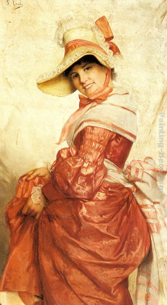 Giovanni Costa A Girl in Red